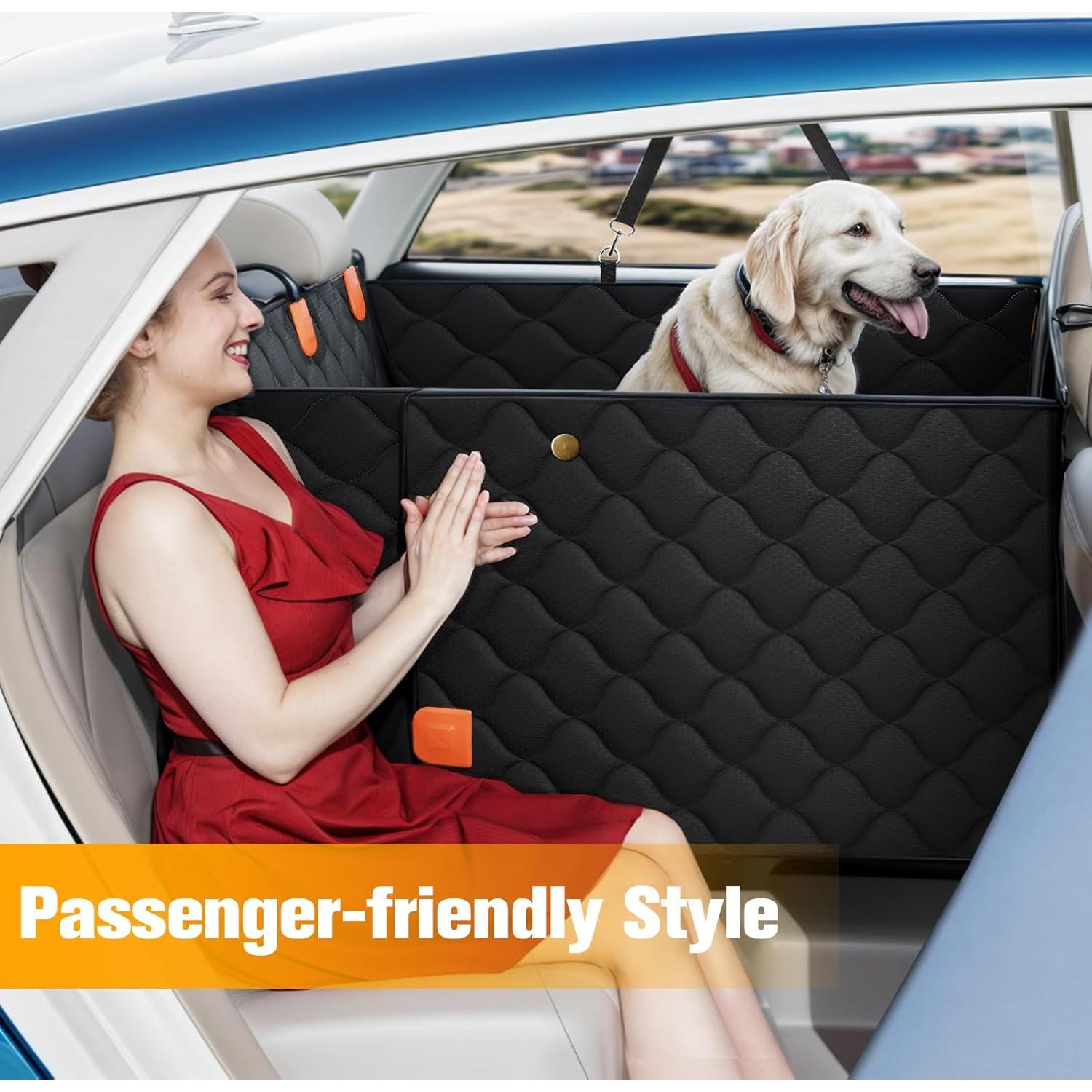 Funda de Asiento Trasero para Perros PETICON 2 en 1 Impermeable