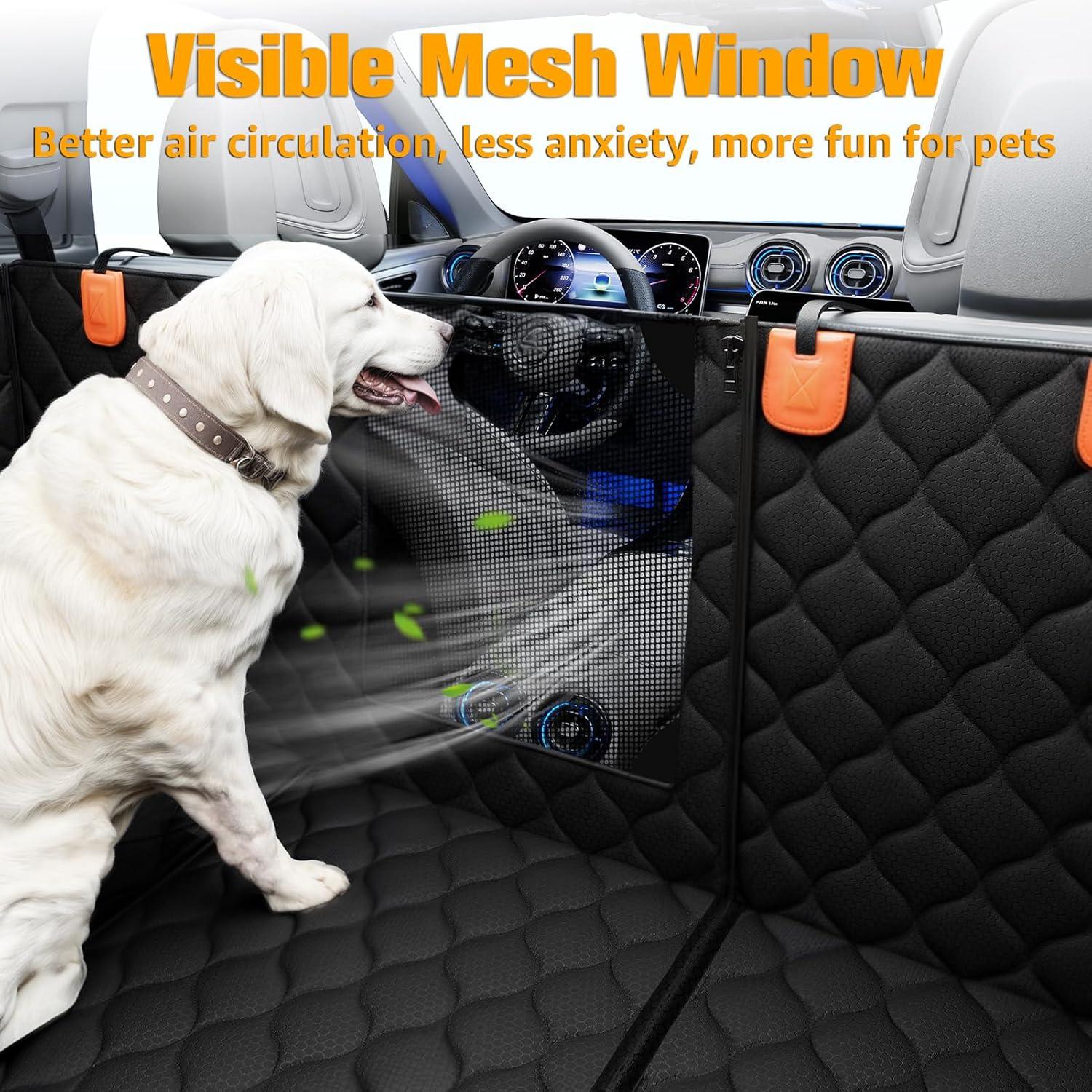 Funda de Asiento Trasero para Perros PETICON 2 en 1 Impermeable
