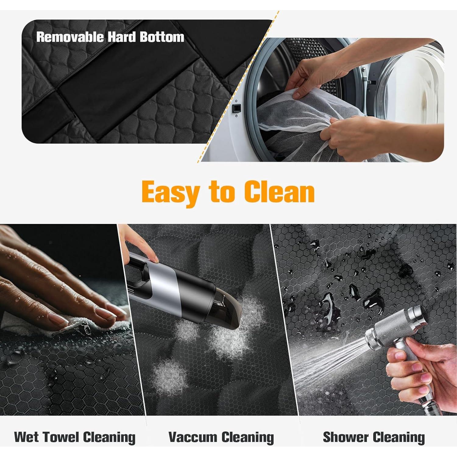 Funda de Asiento Trasero para Perros PETICON 2 en 1 Impermeable