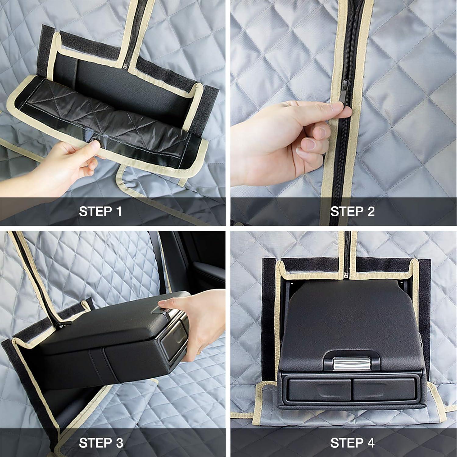 Funda de Asiento de Coche iBuddy Impermeable para Niños y Perros