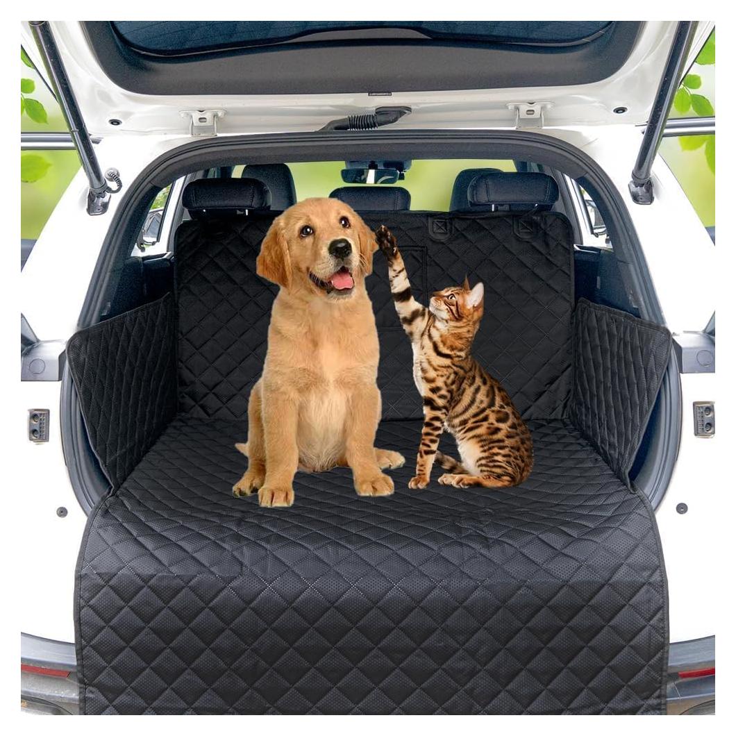 Cubierta de Carga para SUV para Perros NYLSYT Negra 177.8x101.6 cm