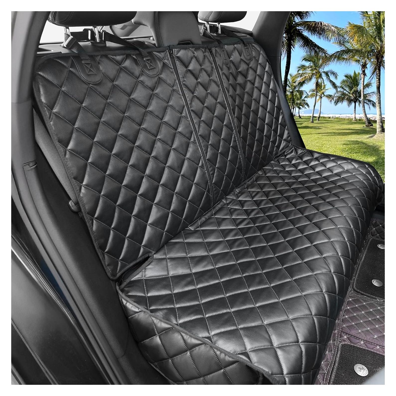 Funda de Asiento Trasero para Perros KritterKorner Negra