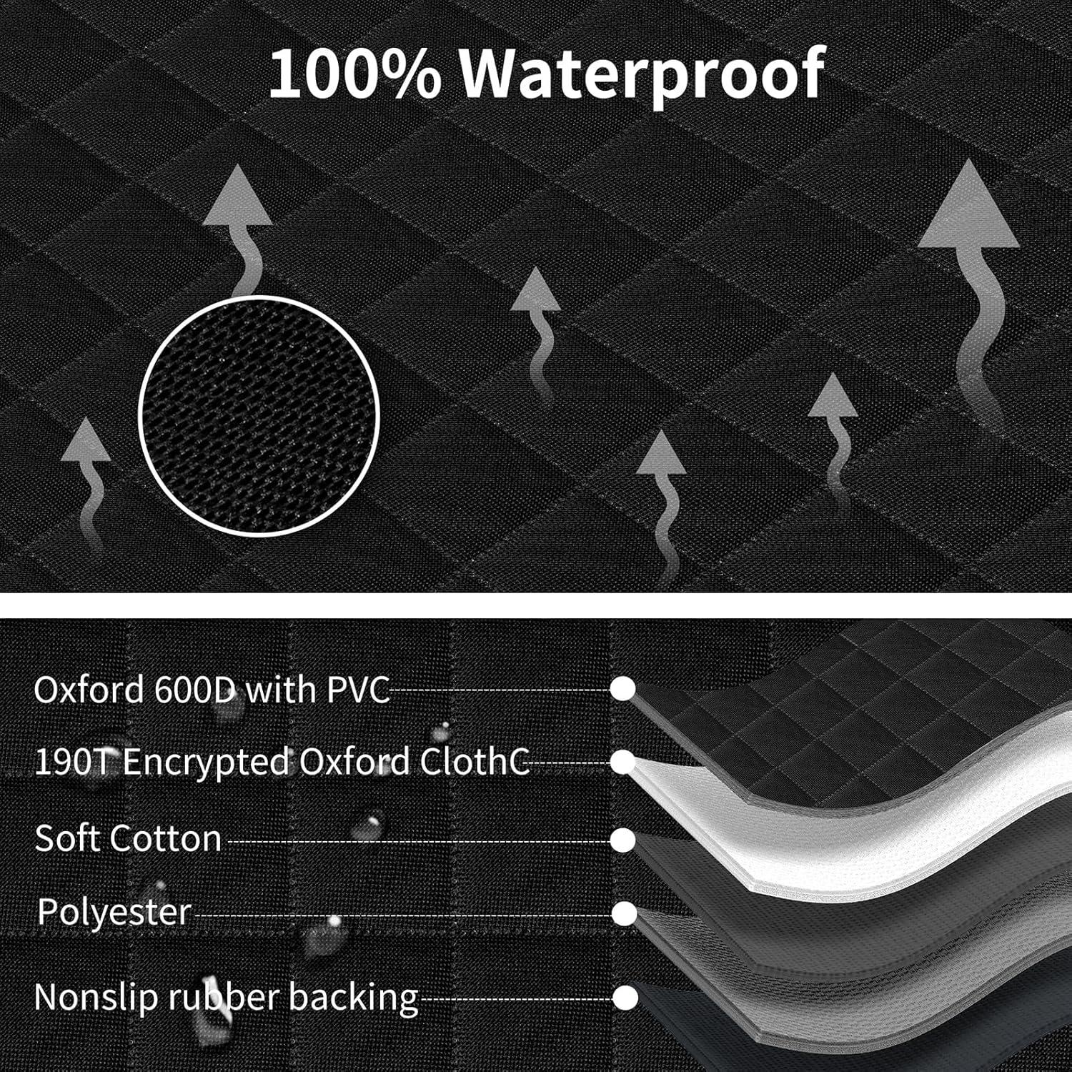 Funda de Asiento para Perros Zoramey - Impermeable, Antideslizante, Universal