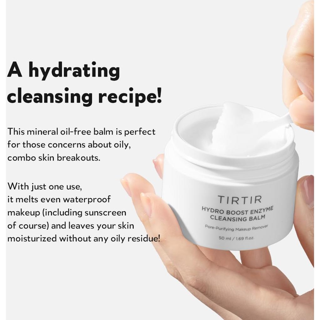 Bálsamo Limpiador Enzimático TIRTIR Hydro Boost 32g