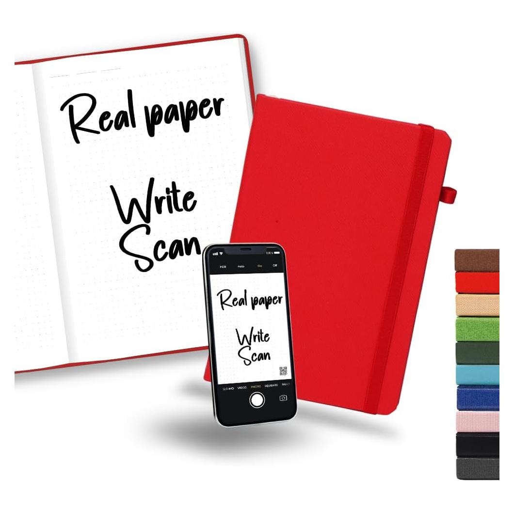 Cuaderno Inteligente THESMARTNOTEBOOK B5 Ecológico Rojo