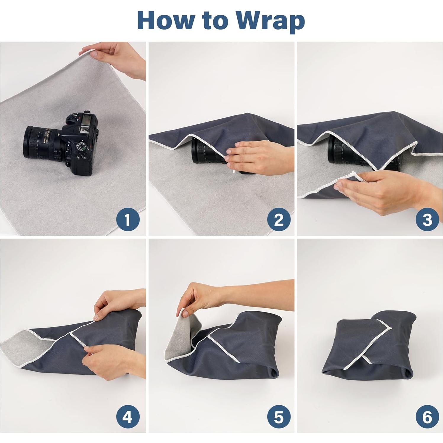 Funda Protectora Walking Way 35 cm Gris Oscuro para Cámara DSLR