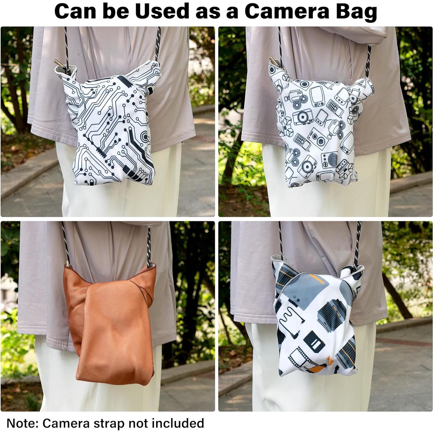 Funda Protectora Walking Way 35 cm Gris Oscuro para Cámara DSLR