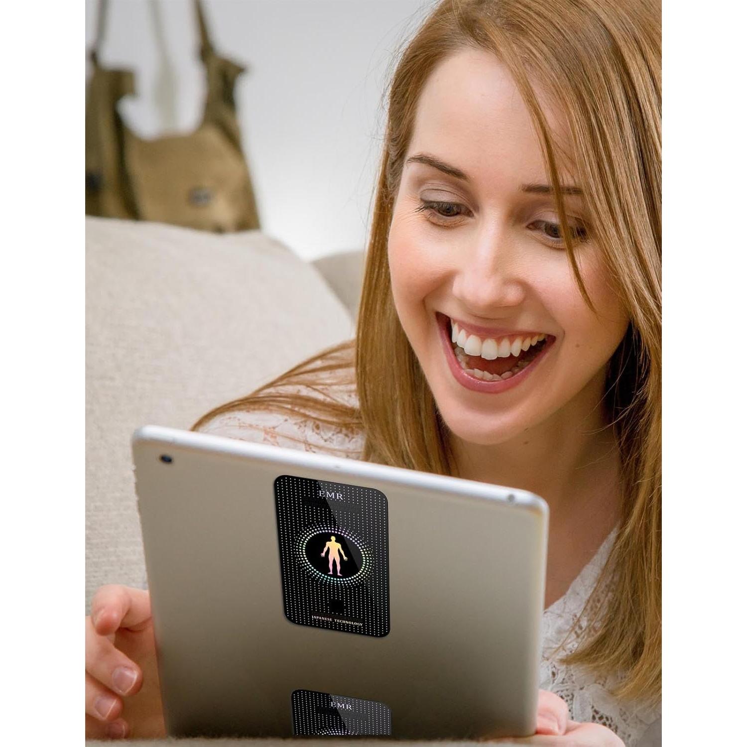 Pegatinas para Móviles y Tablets TAGCMC - Paquete de 12