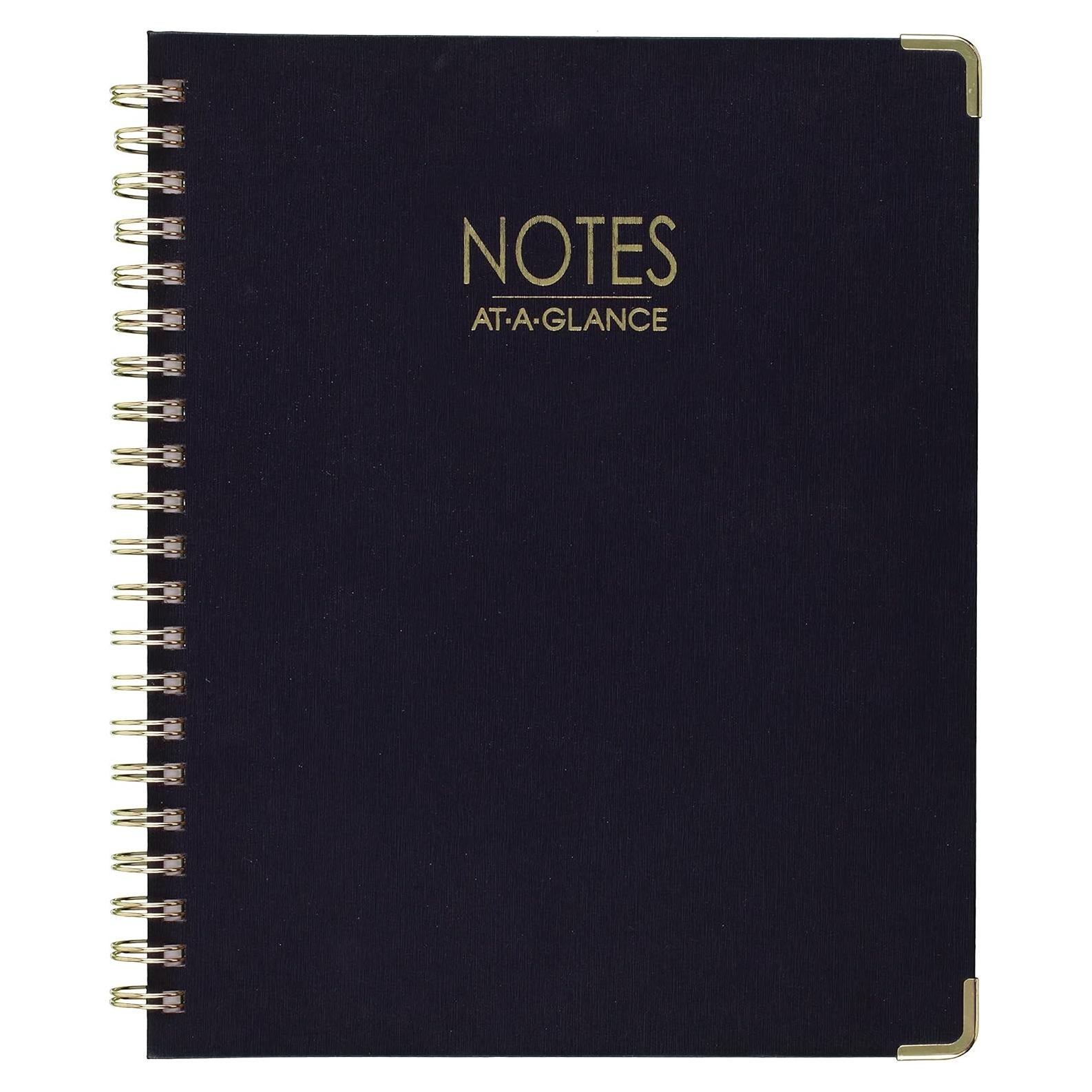 Cuaderno AT-A-GLANCE Harmony 21x28 cm Rayado 80 Hojas Azul