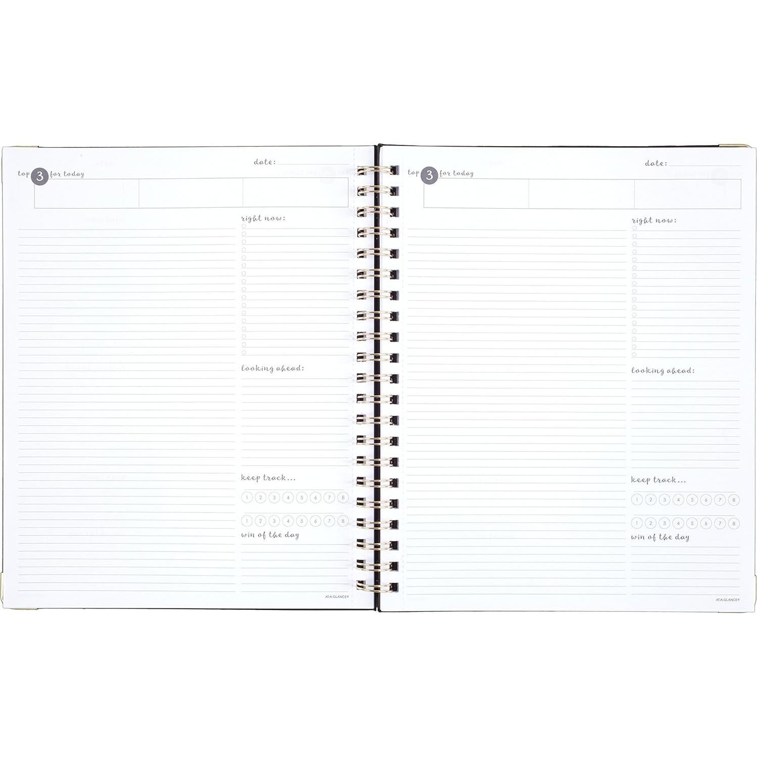 Cuaderno AT-A-GLANCE Harmony 21x28 cm Rayado 80 Hojas Azul
