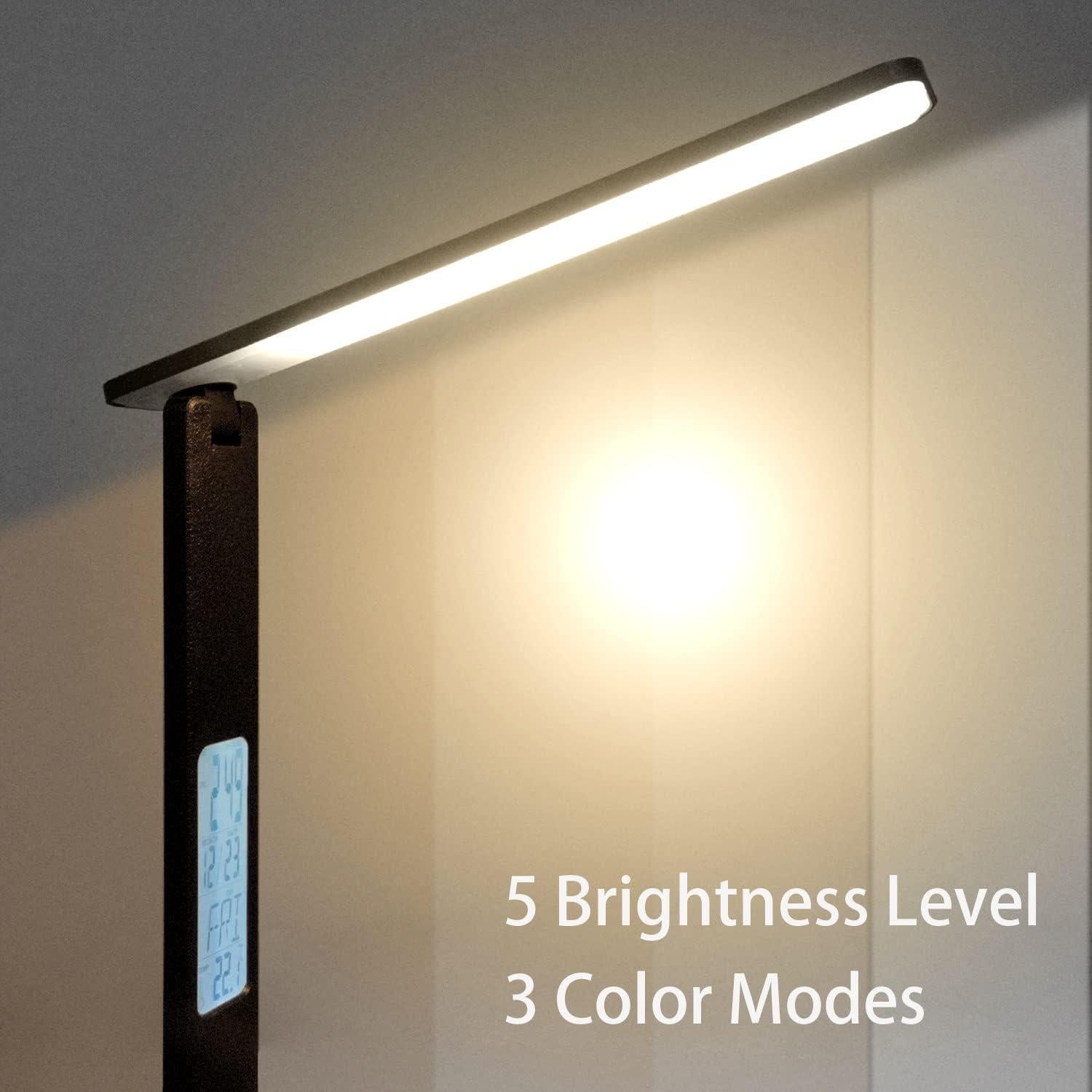 Lámpara de escritorio LED Xicyole SX2301 con carga USB y táctil