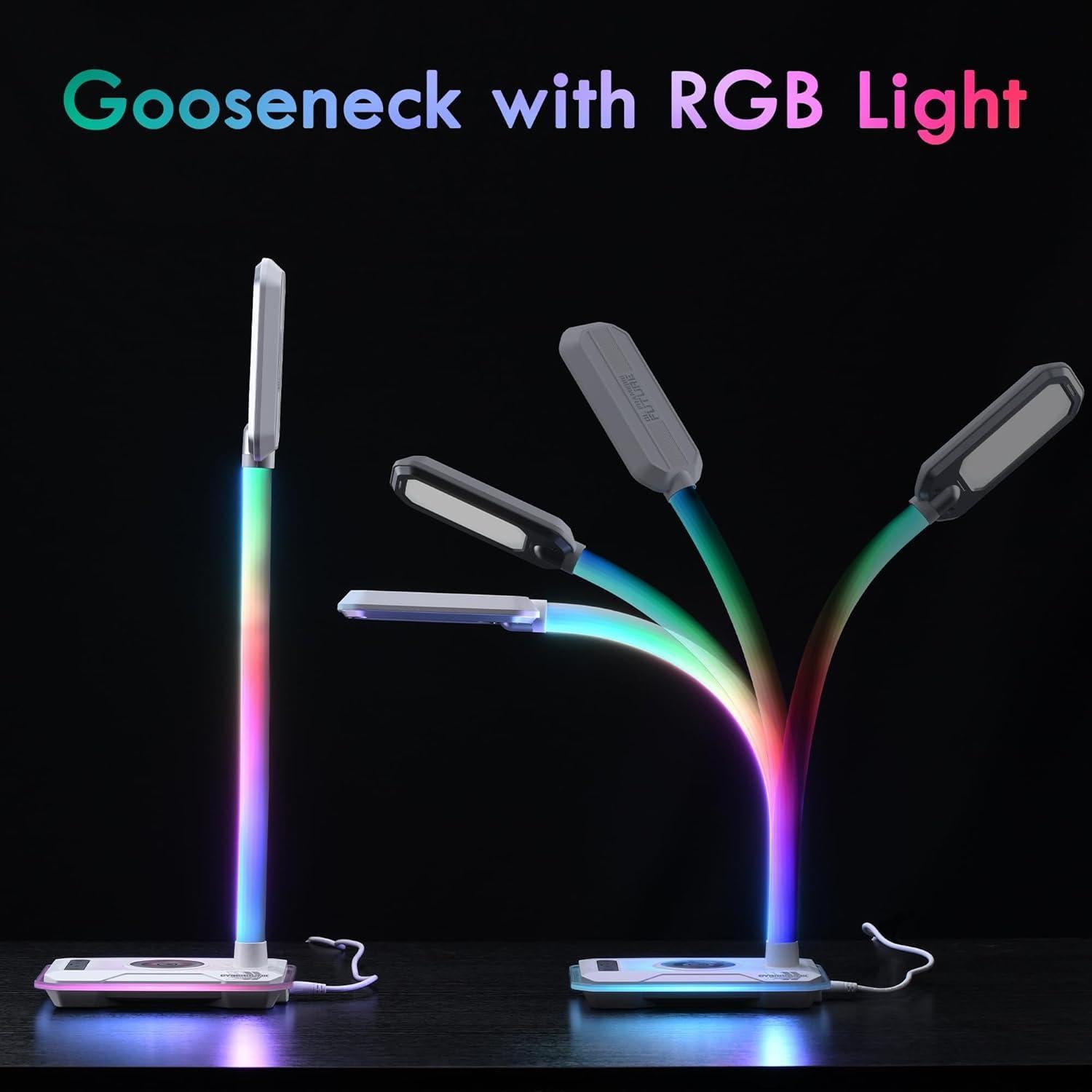 Lámpara de Escritorio WILIT G3 con Cargador Inalámbrico 10W