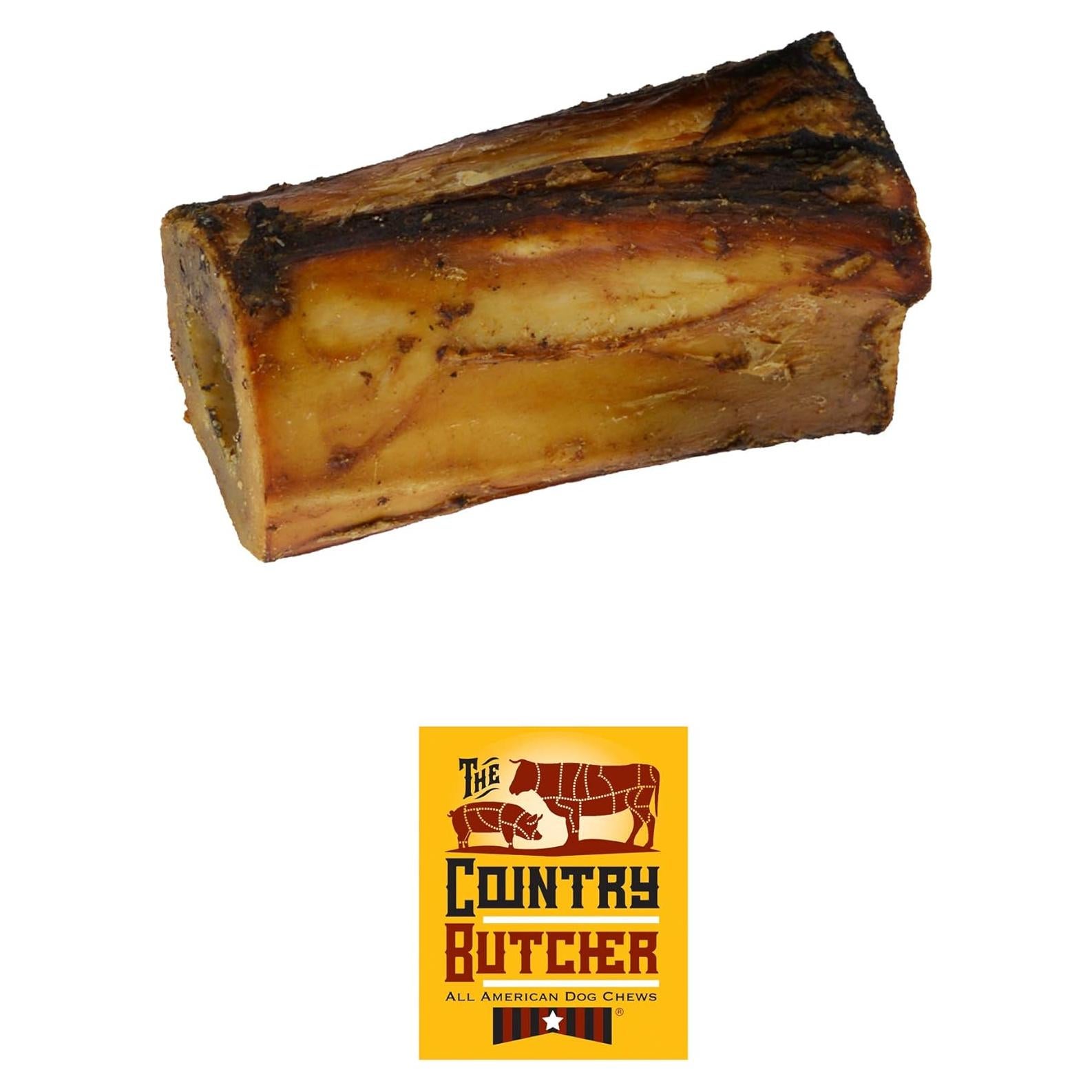 Huesos de tuétano de res 10 cm para perros medianos y grandes - 3 unidades