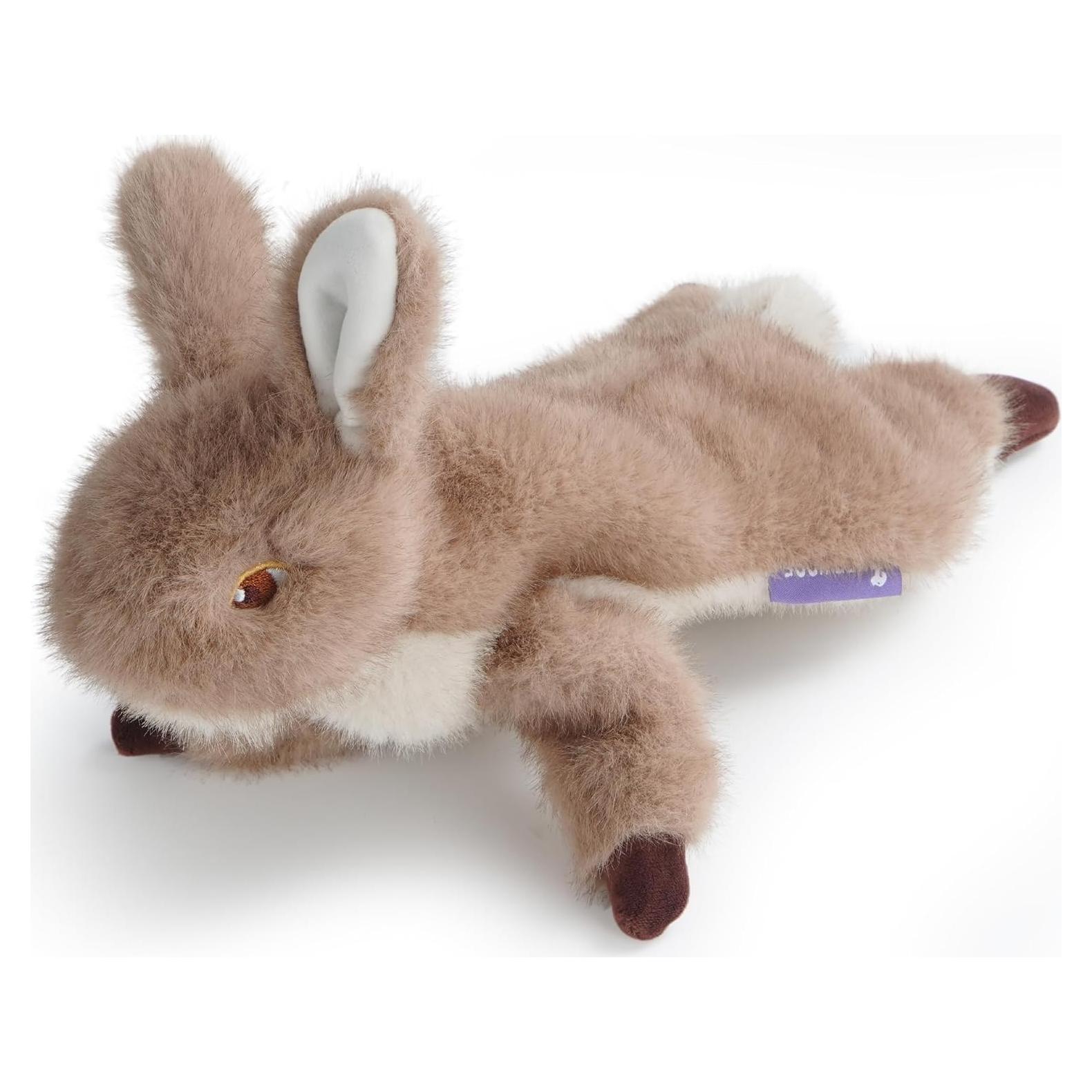 Juguete para Perros Fuzzwoof Conejo Squeaky 38 cm Sin Relleno