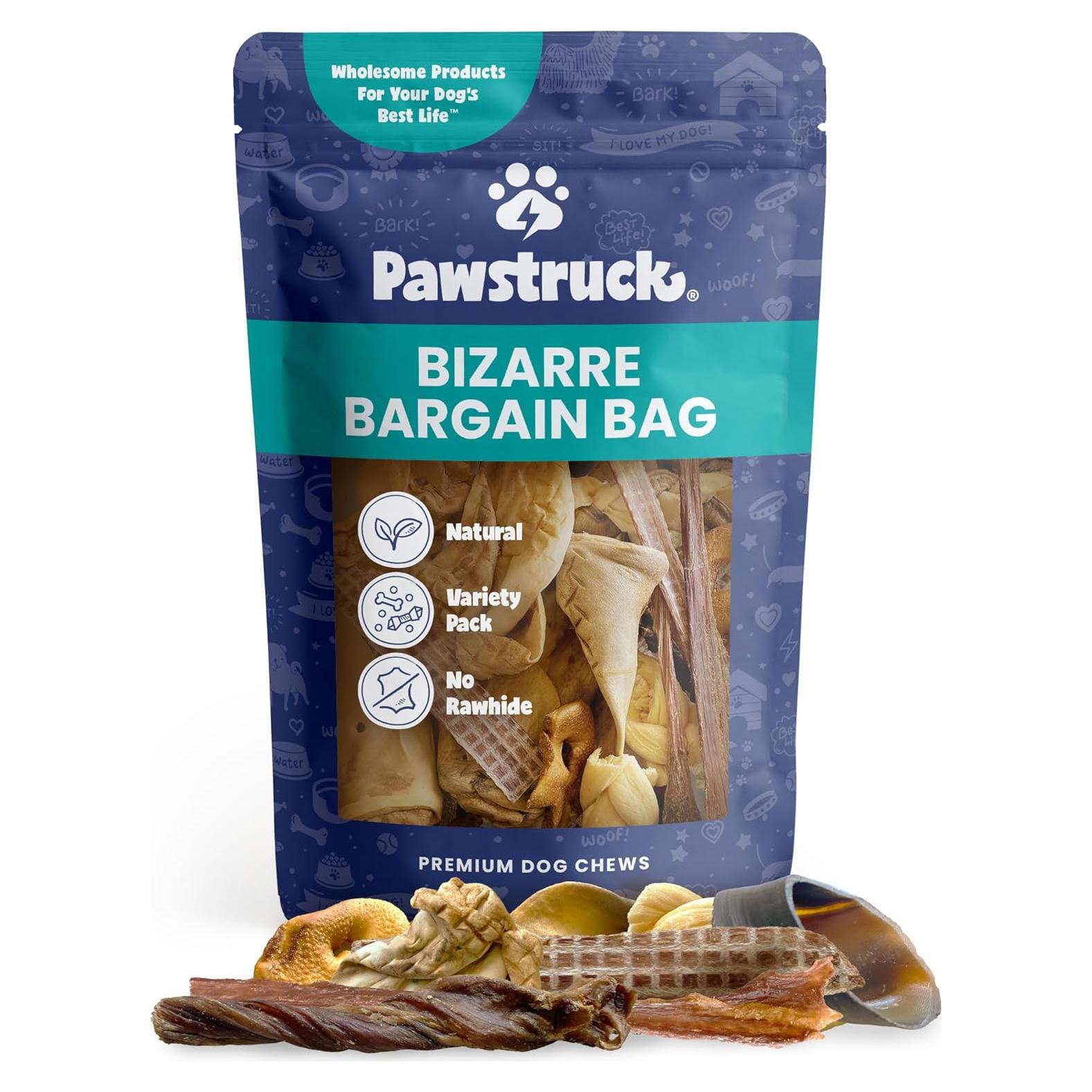 Golosinas Naturales para Perros Pawstruck 0.45 kg - Variedad Bizarra