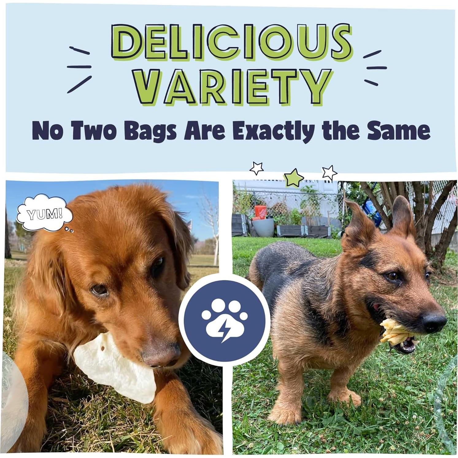 Golosinas Naturales para Perros Pawstruck 0.45 kg - Variedad Bizarra