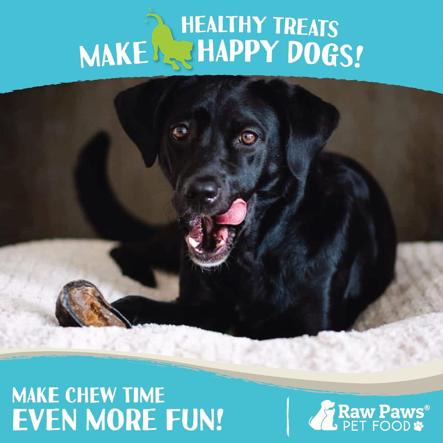 Patas de Vaca Rellenas Raw Paws - Tocino y Cheddar (5 Unidades)