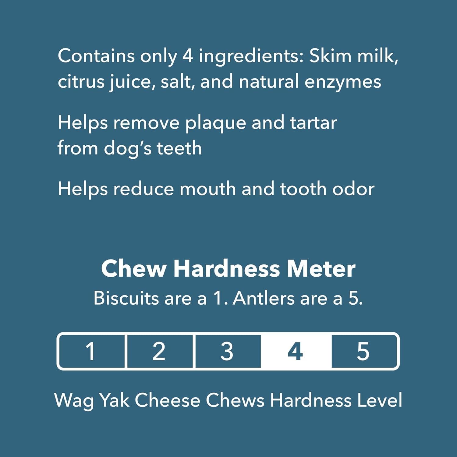 Chews de Queso de Yak Amazon para Perros Pequeños 100% Natural