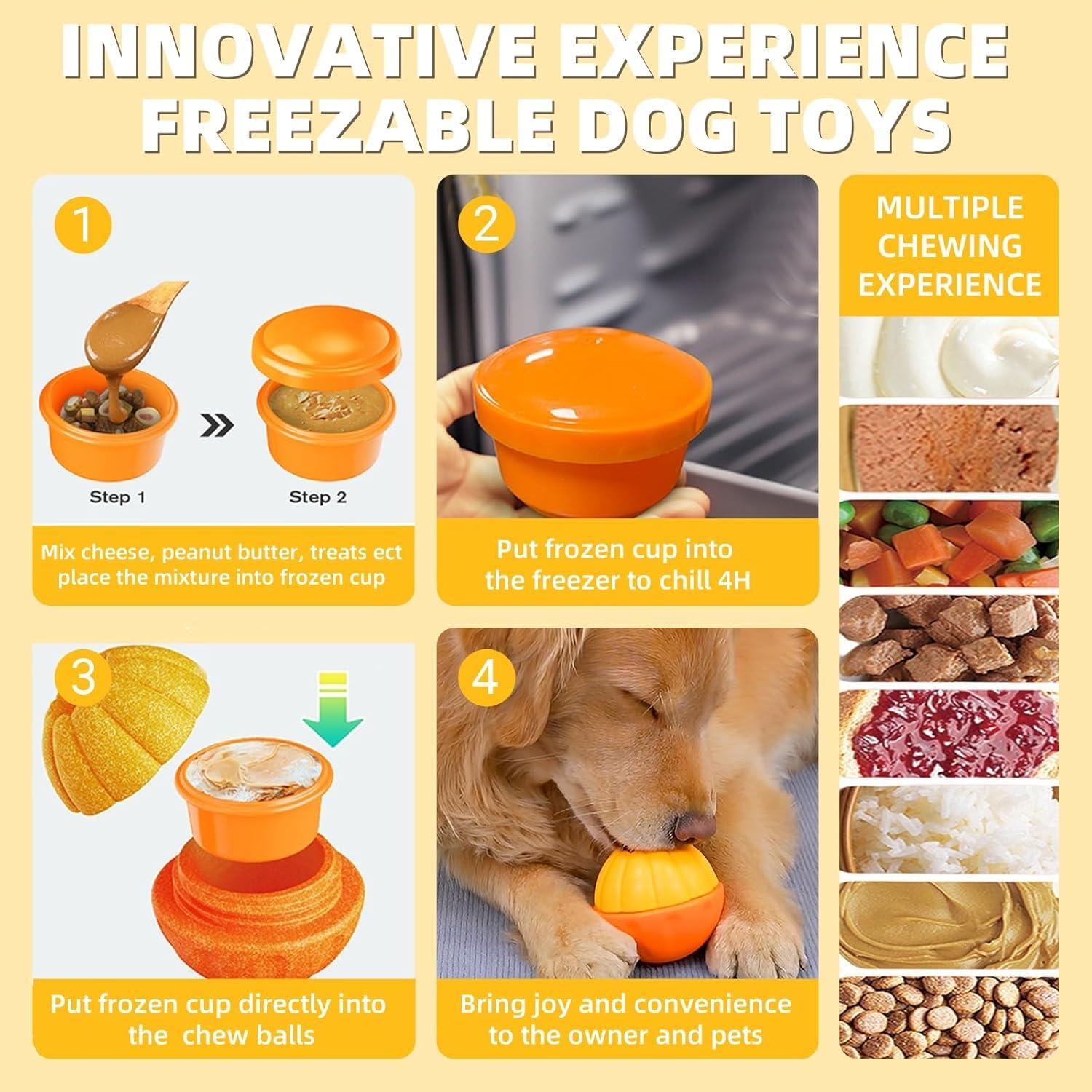 Juguete Congelado para Perros ZenQeek - Masticadores Agresivos