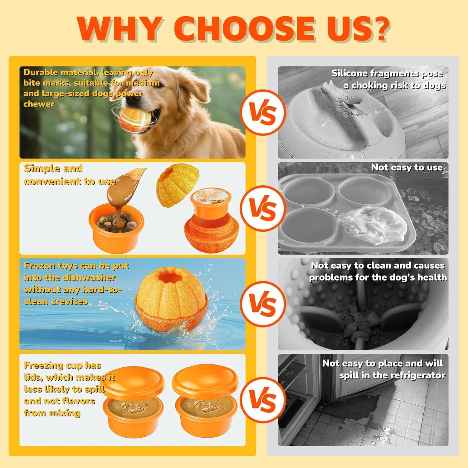 Juguete Congelado para Perros ZenQeek - Masticadores Agresivos