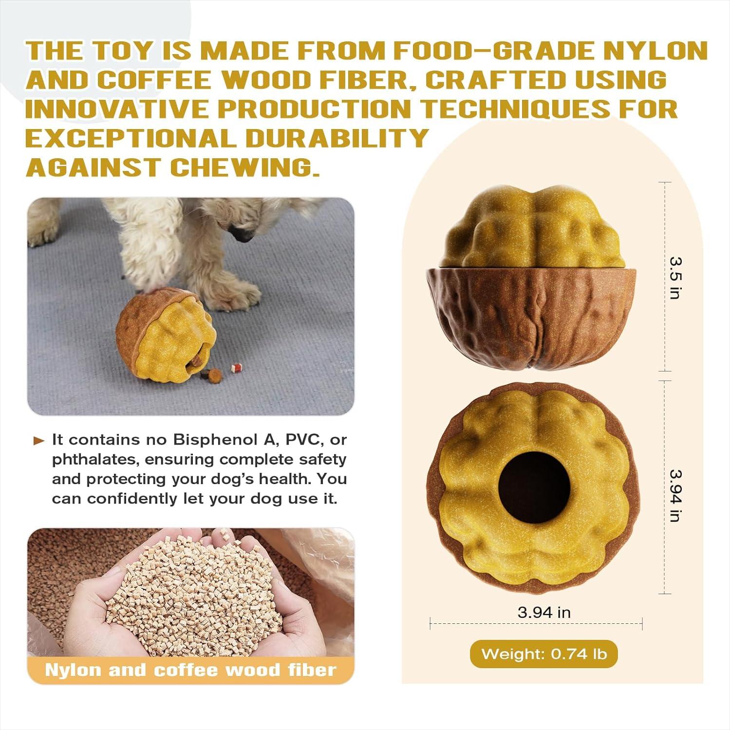 Juguete Interactivo para Perros KADTC 3 en 1 Rellenable 389g