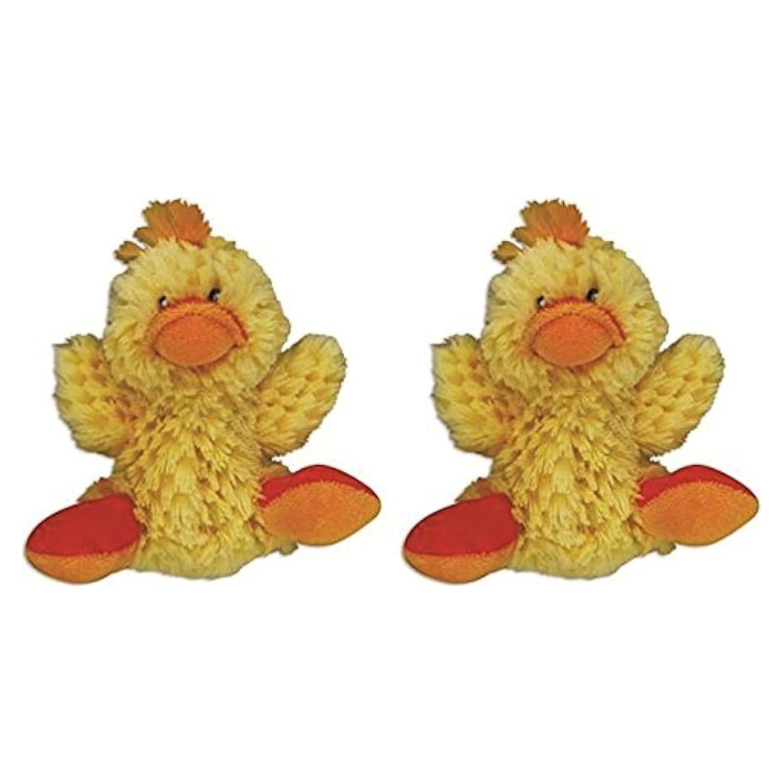 Juguete para Perros Pequeños Kong Bajo Relleno Pato Paquete de 2