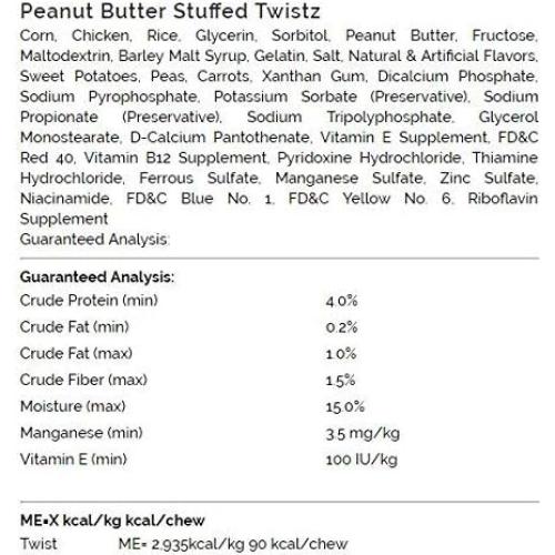 SmartBones Twistz Chews para Perros Sabor a Cerdo 6 Unidades