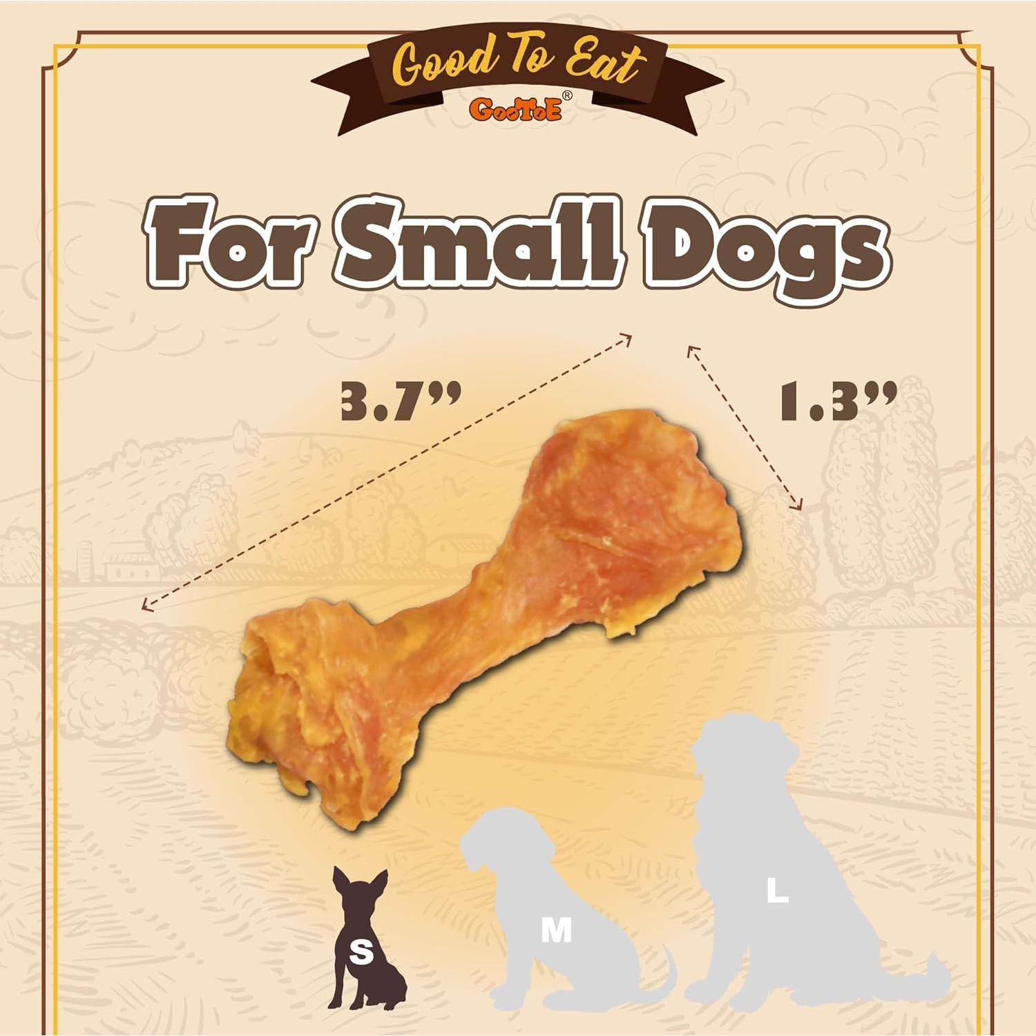 Golosinas Masticables para Perros Gootoe - Tendón de Pavo 70g