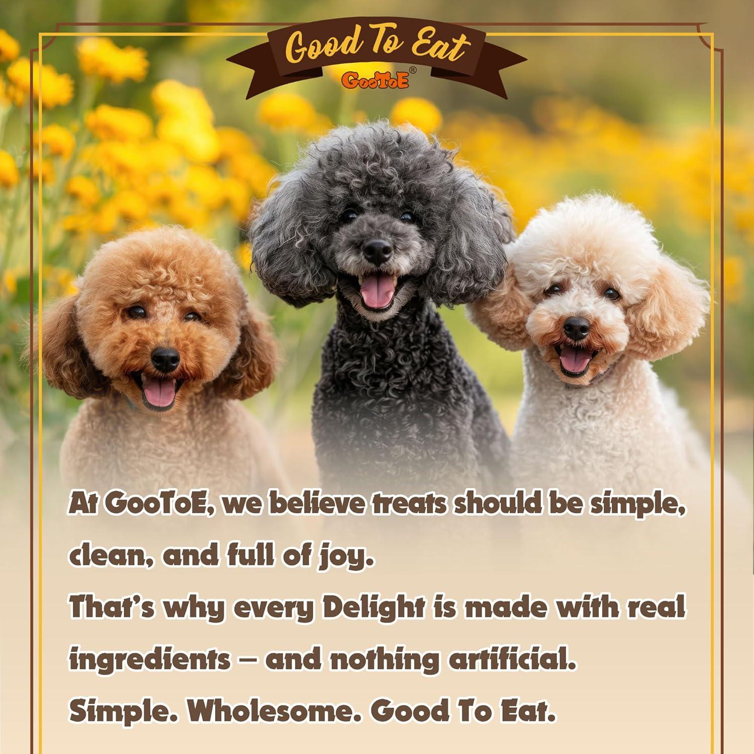 Golosinas Masticables para Perros Gootoe - Tendón de Pavo 70g