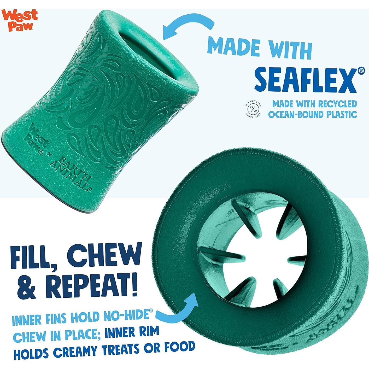 Juguete Interactivo para Perros West Paw Funnl Kelp 10.8 cm