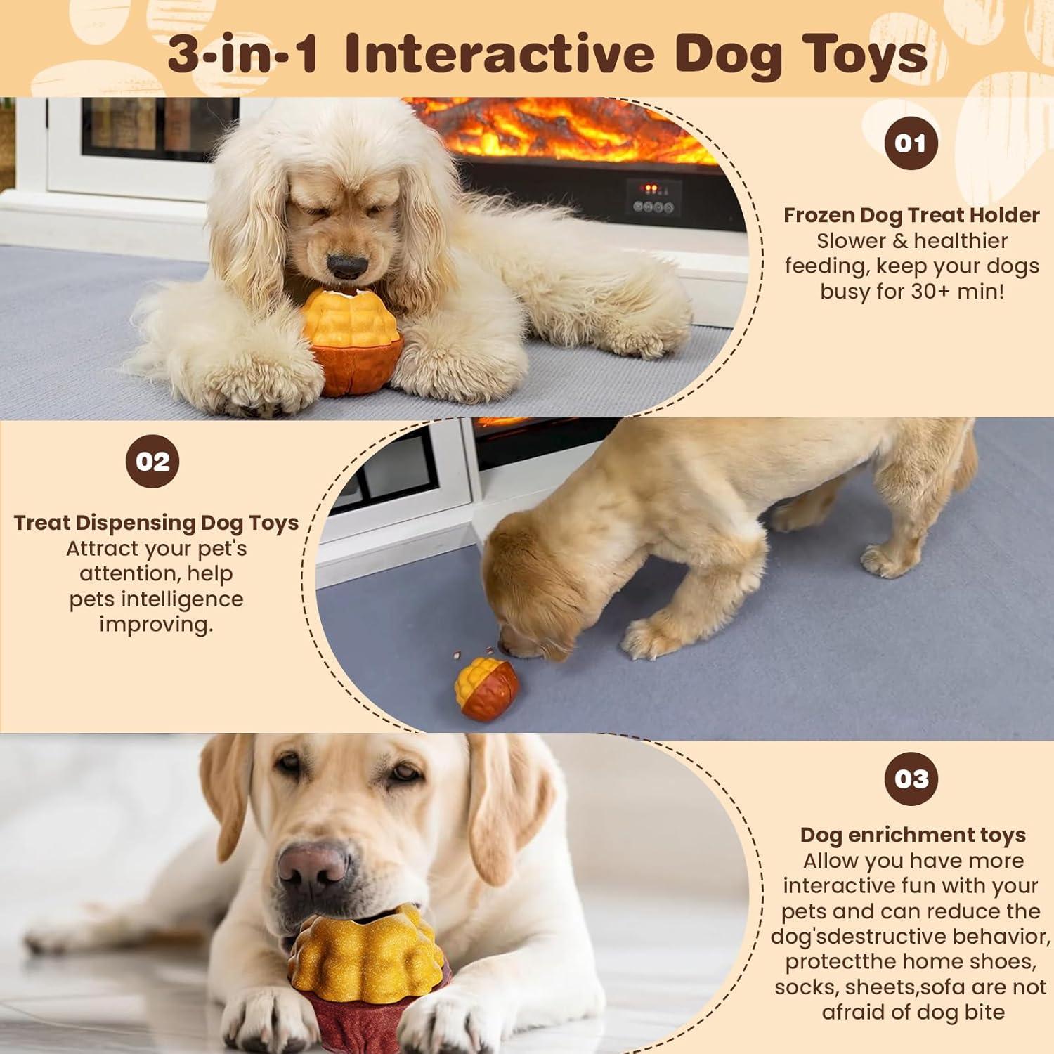 Juguete Interactivo para Perros Whirlwind Paws 3 en 1
