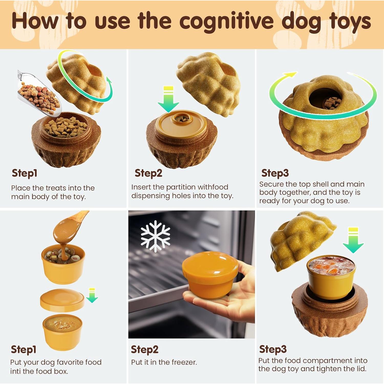 Juguete Interactivo para Perros Whirlwind Paws 3 en 1