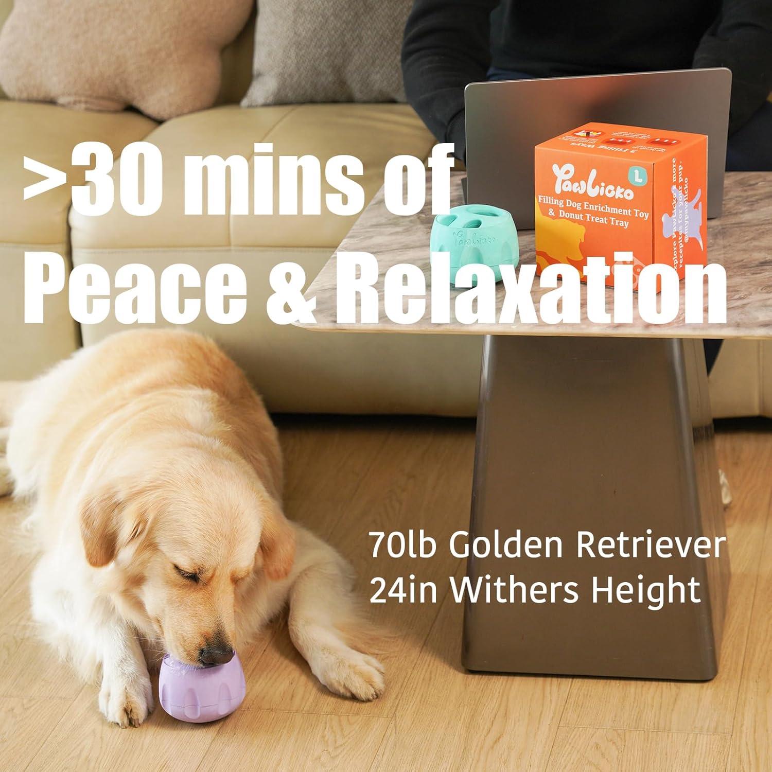 Juguete para Perros PawLicko con Bandeja de Golosinas Verde