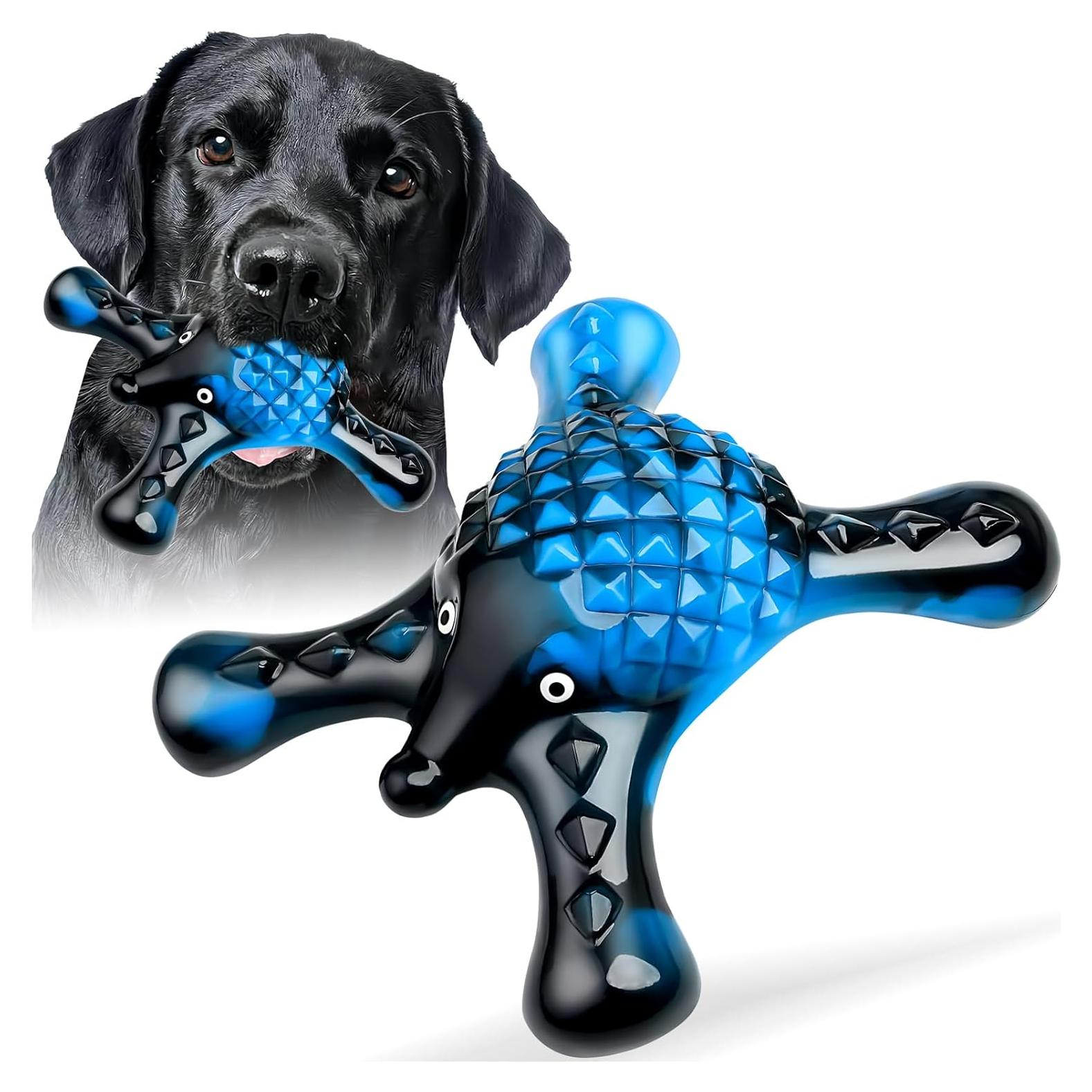 Juguete de Masticar para Perros Ouilter Erizo Azul 280g