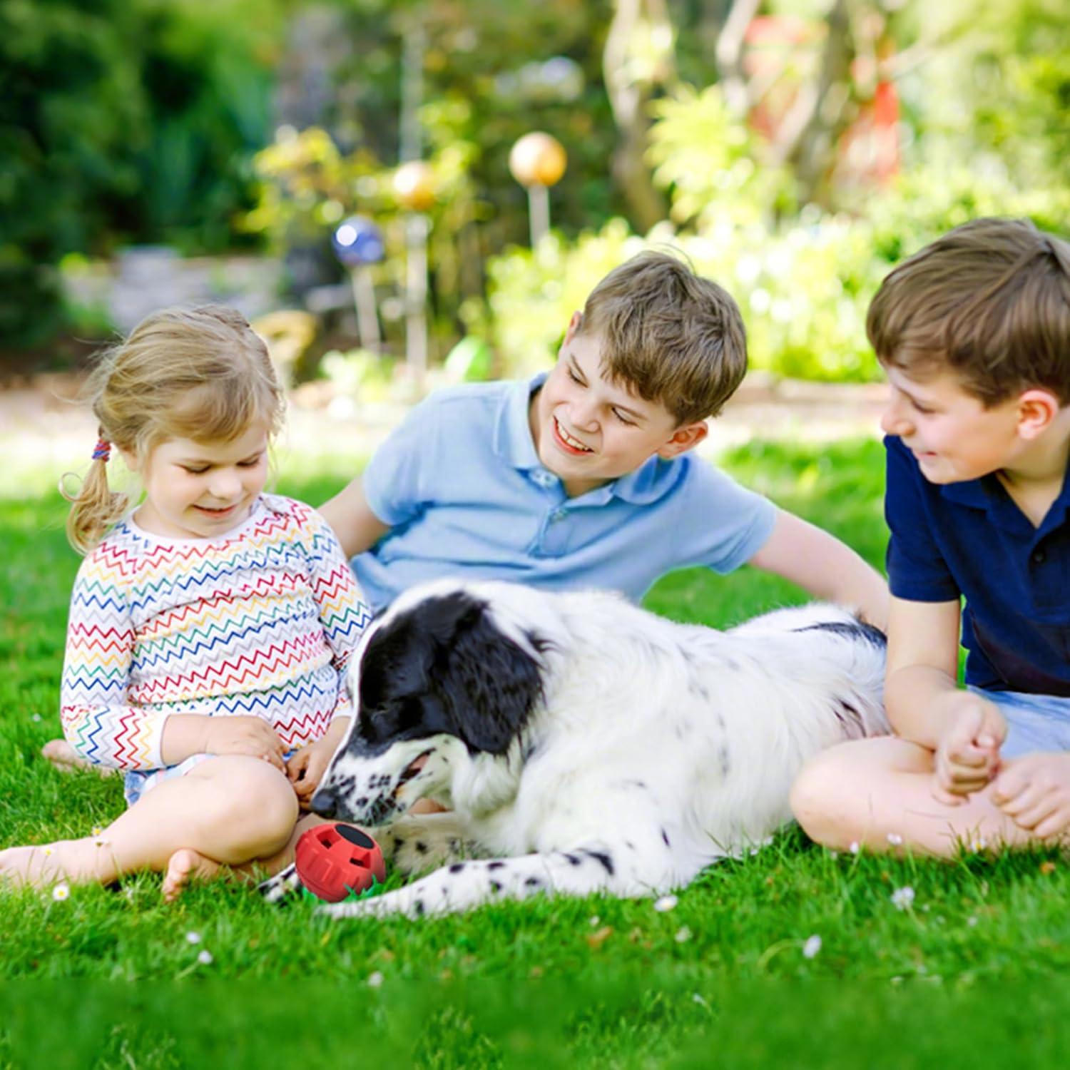Juguete dispensador de golosinas para perros PetZee rojo