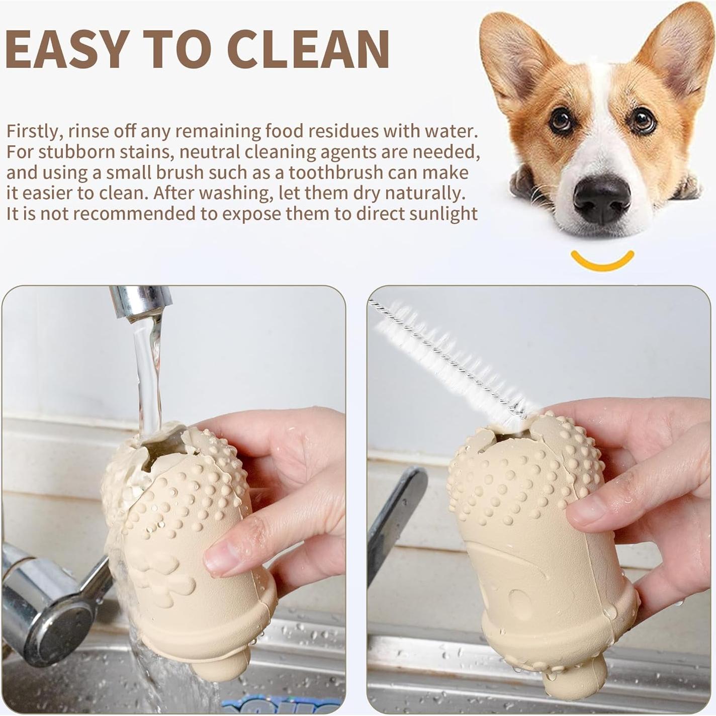 Juguete dispensador de golosinas PawSailor para perros pequeños y medianos