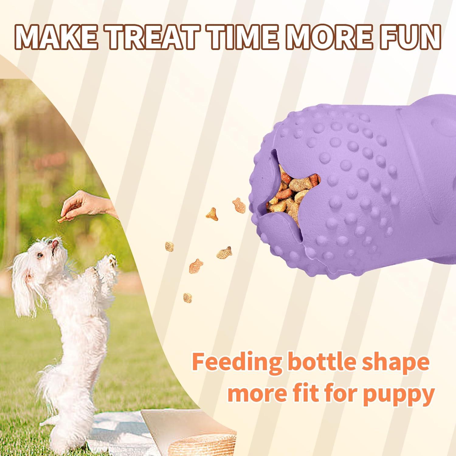 Juguete dispensador de golosinas PawSailor para perros pequeños y medianos