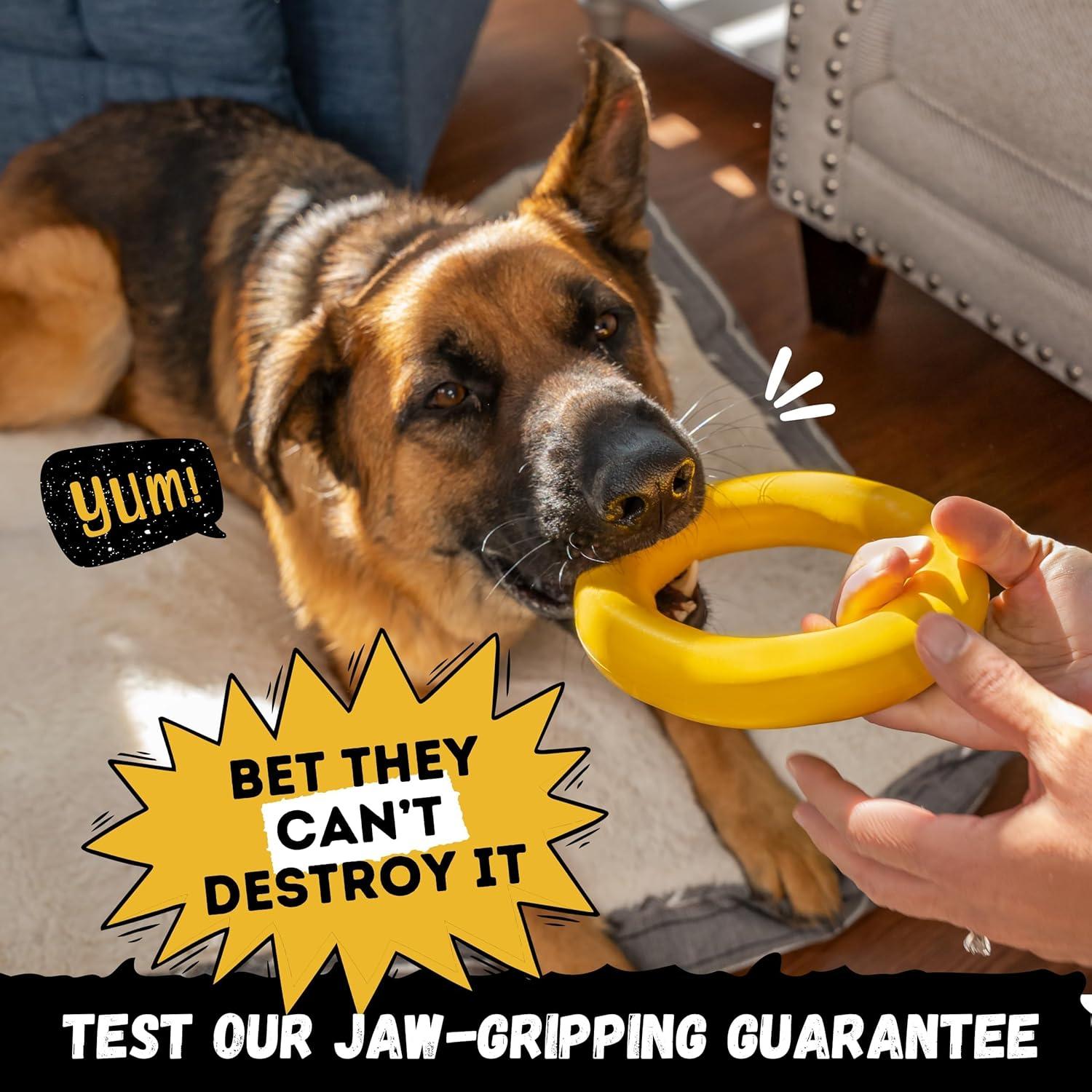 Juguete Indestructible para Perros WoofBite 16.5 cm Caucho Natural