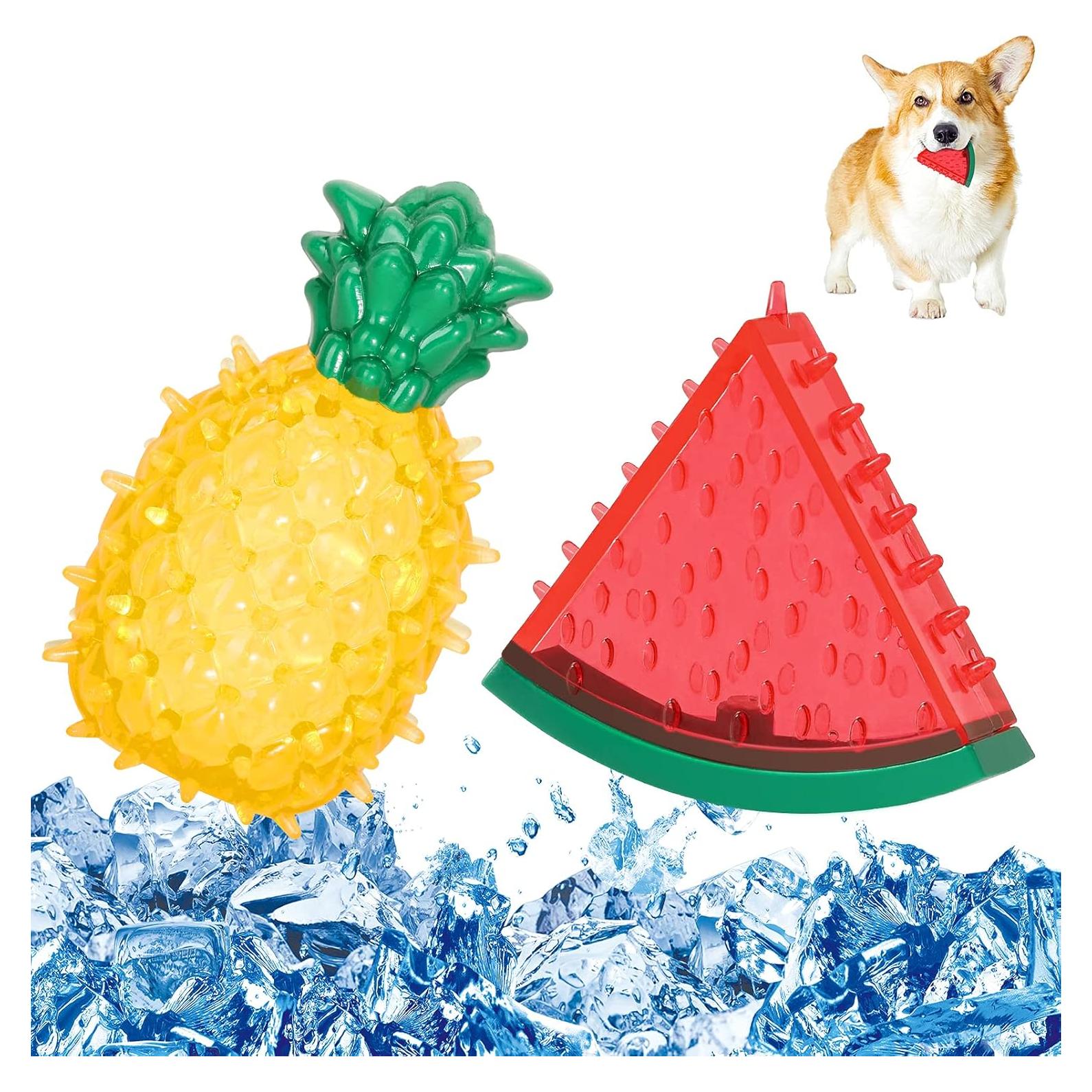 Juguete de Masticación Congelable Pawaboo Sandía y Piña