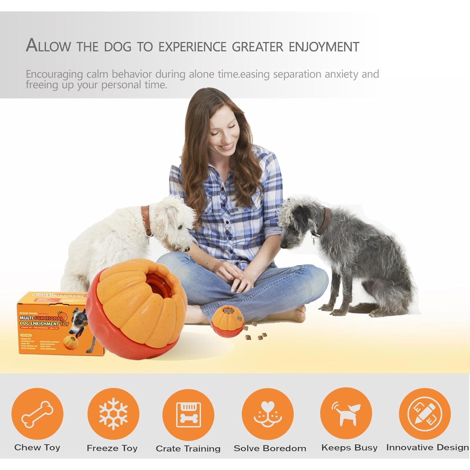 Juguete Interactivo para Perros Askhald - Masticable Congelable