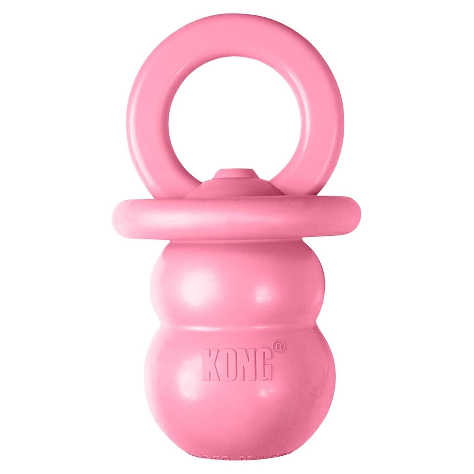 KONG Binkie Juguete para Cachorros Pequeños Rosa 18.9x9.8cm