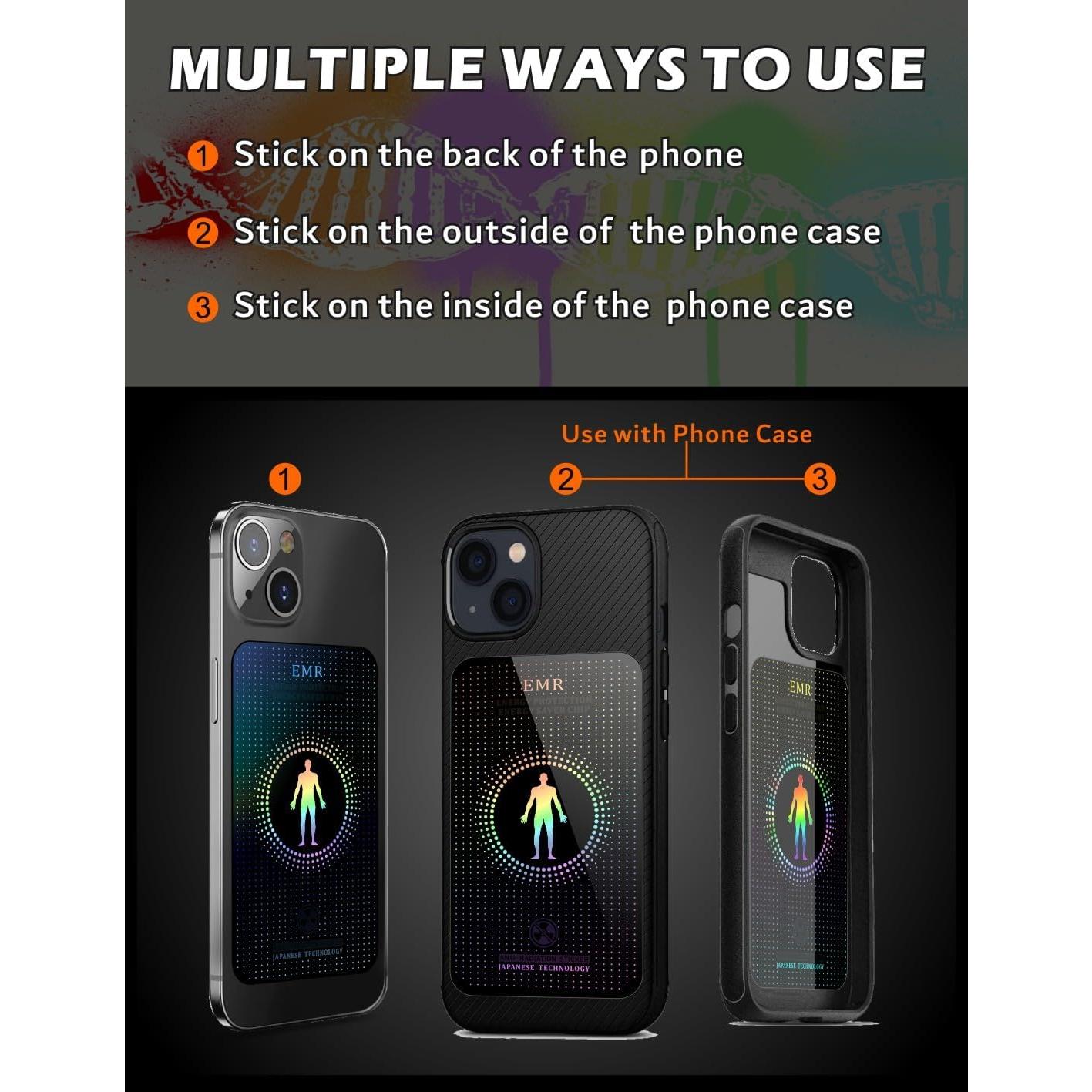 Pegatina de Protección TAGCMC para Teléfono Móvil - 8 Pcs