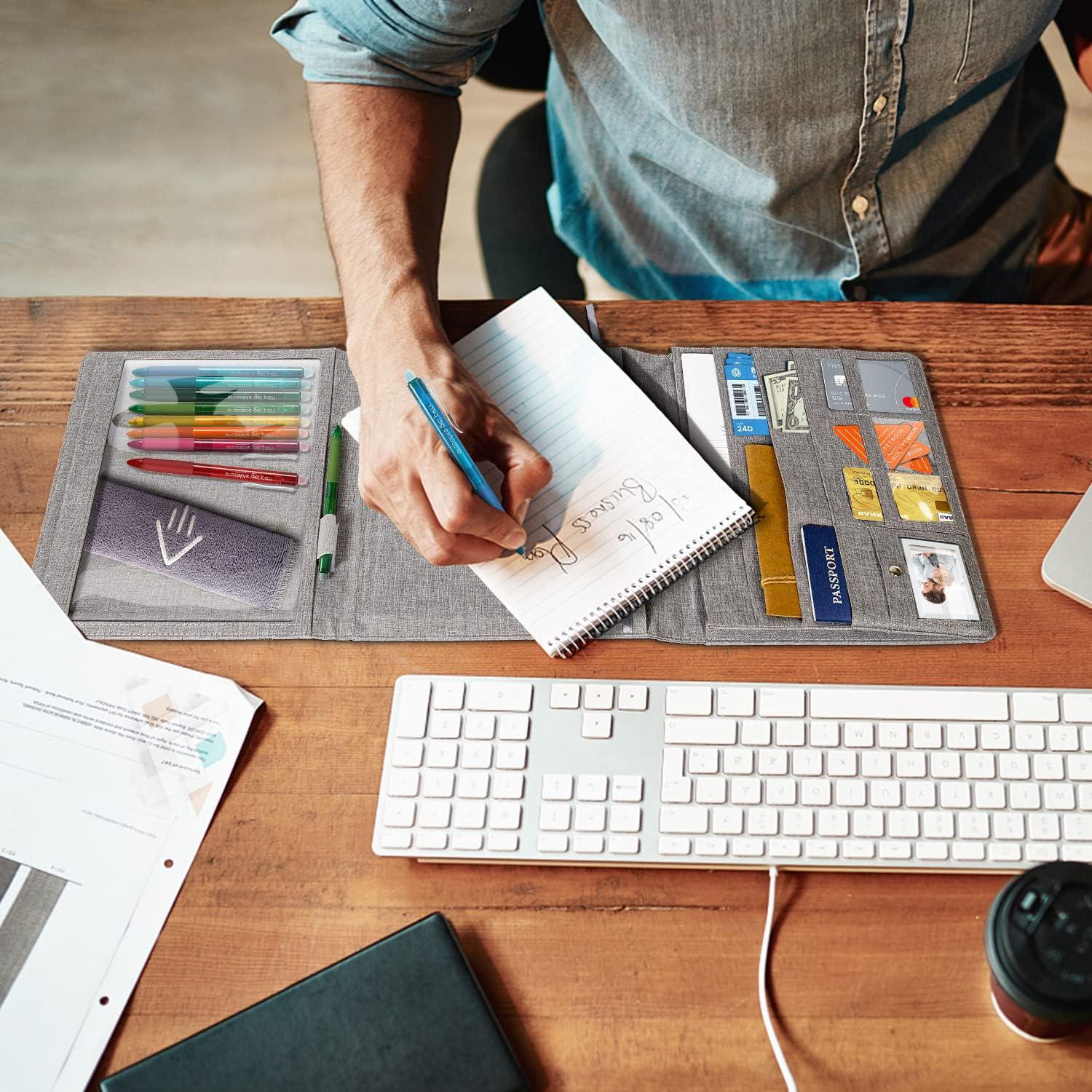 Funda Folio Pulchrum para Cuaderno Carta A4 - Impermeable, Organizador