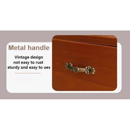 Organizador de Escritorio de Madera Xiaoyez con 4 Cajones