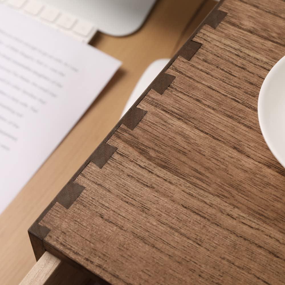 Organizador de Escritorio de Madera DDYURI con 2 Cajones