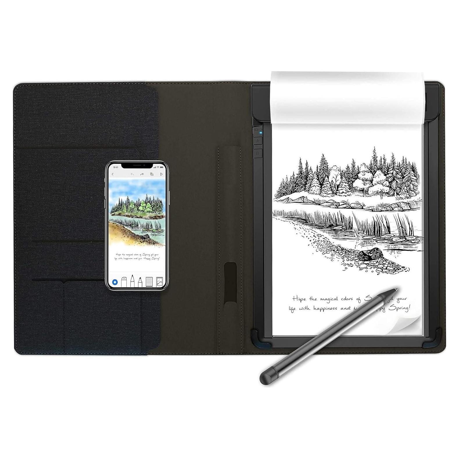 Bloc de Notas Digital Royole RoWrite RY0201-CF5NA - Negro