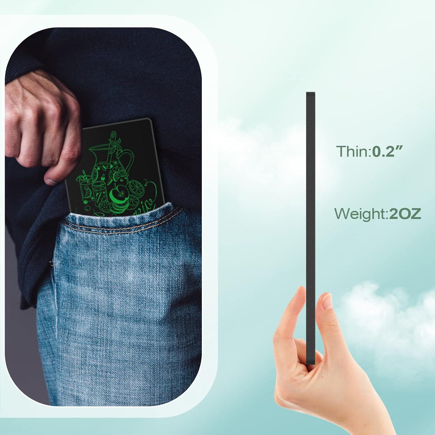 Tableta de Escritura LCD Ksequ 6.5" Doble Cara Portátil