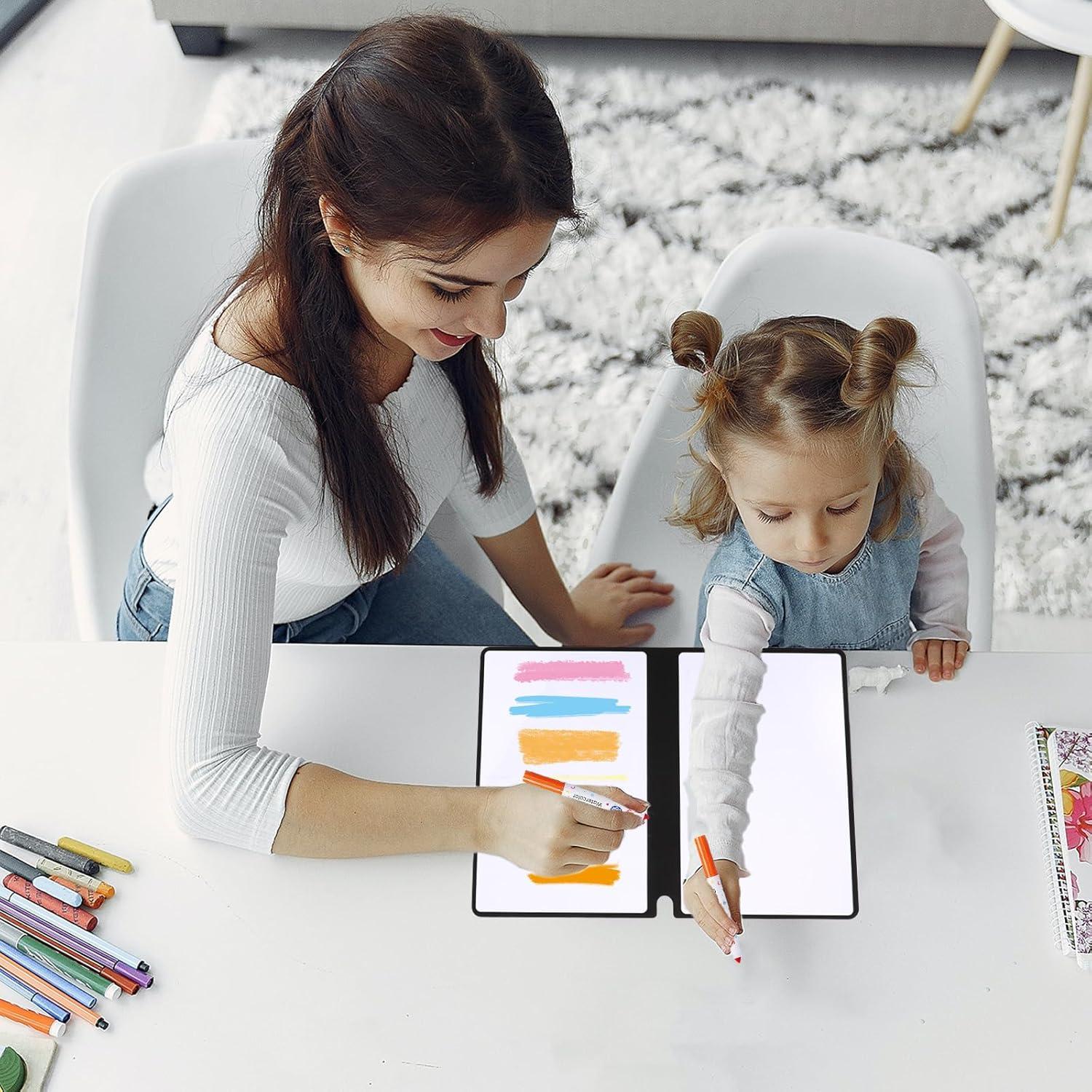 Cuaderno Borrable Reutilizable NQEUEPN A5 Rosa 24x16.5 cm