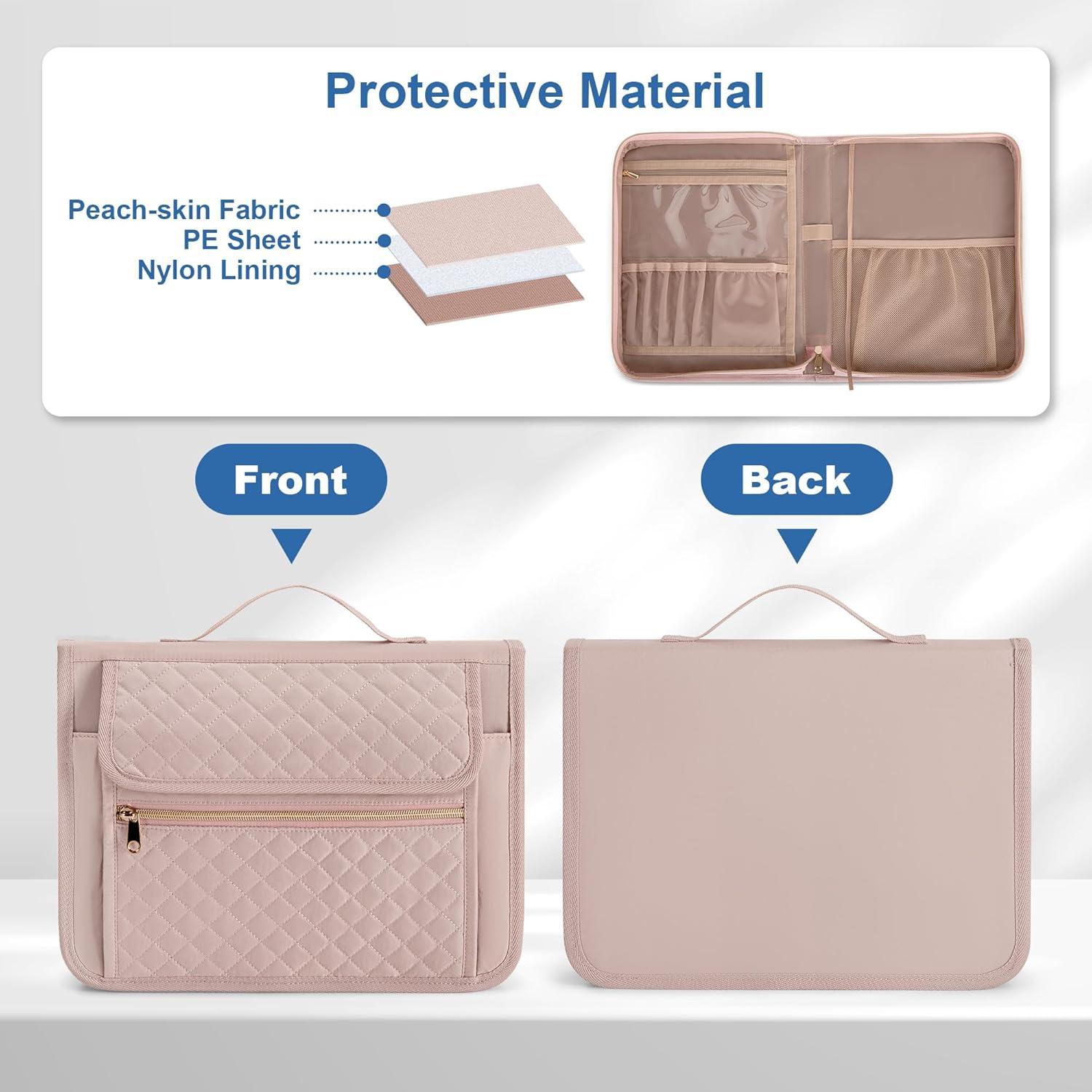 Cubierta de Folio Damero Rosa para Cuadernos Rocketbook 21.6x27.9cm