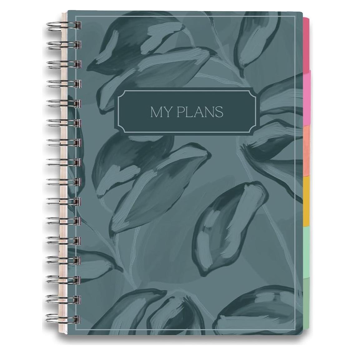 Planificador Diario y Semanal A5 Erin Condren Hojas Verdes